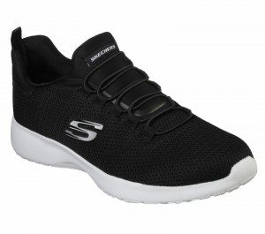 Tenis Training Skechers Dynamight Hombre Negros Blancos | 743281RED