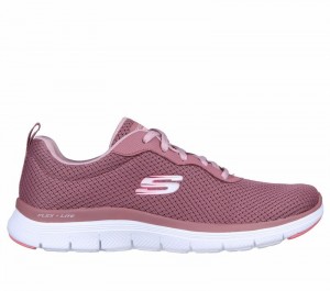 Tenis Training Skechers Flex Appeal 4.0 - Brilliant View Mujer Morados | 426358QOB