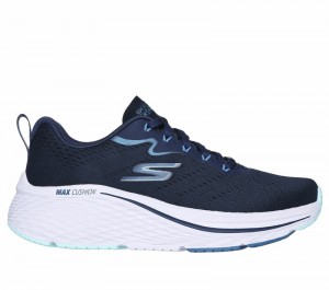 Tenis Training Skechers Max Cushioning Elite 2.0 - Levitate Mujer Azul Marino Azules | 746823XIN