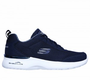 Tenis Training Skechers Skech-Air Dynamight - Fast Mujer Azul Marino | 487059OKB