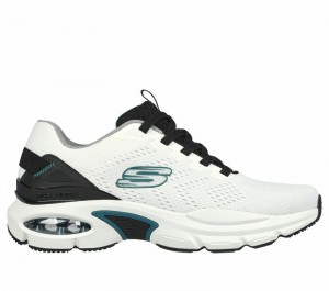 Tenis Training Skechers Skech-Air Ventura Hombre Blancos Negros | 975106QRL