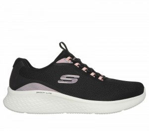 Tenis Training Skechers Skech-Lite Pro - Glimmer Me Mujer Negros Rosas | 531087WOX