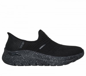 Tenis Training Skechers Slip-ins: Arch Fit 2.0 - Right as Rain Mujer Negros | 352904MUG