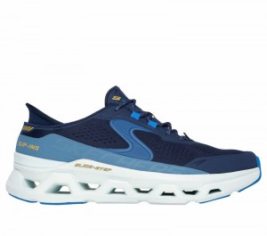 Tenis Training Skechers Slip-ins: Glide-Step Altus Hombre Azul Marino Azules | 254170CPL