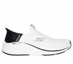 Tenis Training Skechers Slip-ins: Max Cushioning Elite 2.0 Mujer Blancos Negros | 164385AQT