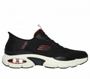 Tenis Training Skechers Slip-ins: Skech-Air Ventura - Vanderway Hombre Negros Rojos | 514072RIZ