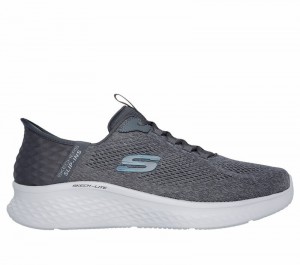 Tenis Training Skechers Slip-ins: Skech-Lite Pro - Primebase Hombre Grises Azules | 780532XOH