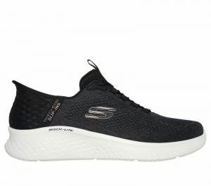 Tenis Training Skechers Slip-ins: Skech-Lite Pro - Primebase Hombre Negros Grises | 673198JBX