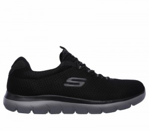 Tenis Training Skechers Summits Hombre Negros Grises | 413586YBI