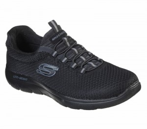Tenis Training Skechers Summits Hombre Negros | 694231BFV