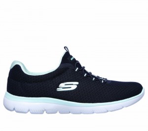 Tenis Training Skechers Summits Mujer Azul Marino Turquesa Claro | 249701XRZ