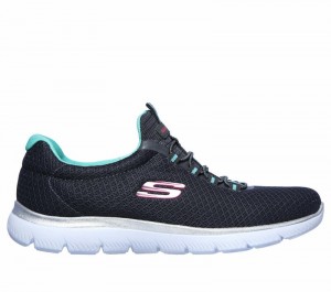 Tenis Training Skechers Summits Mujer Grises Verdes | 817962CXG