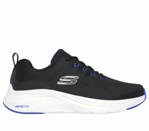 Tenis Training Skechers Vapor Foam Hombre Negros Azules | 532076ZQC