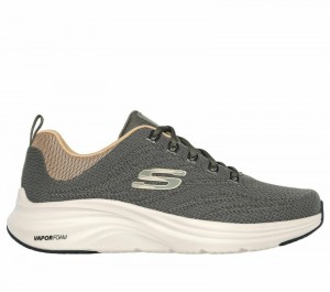 Tenis Training Skechers Vapor Foam - Varien Hombre Verde Oliva | 721845YIF