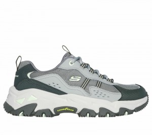 Tenis de Senderismo Skechers D'Lites Hiker Mujer Verdes Multicolor | 087419JVY