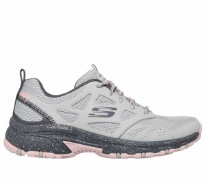 Tenis de Senderismo Skechers Hillcrest - Pure Escapade Mujer Grises Rosas | 405723QRD