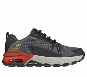 Tenis de Senderismo Skechers Max Protect Hombre Grises Multicolor | 726413ODZ
