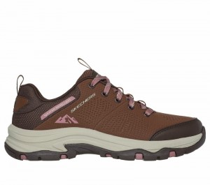 Tenis de Senderismo Skechers Relaxed Fit: Trego - Trail Destiny Mujer Marrom Marrom | 726849PAQ
