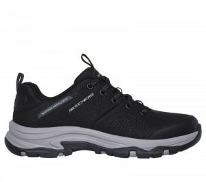 Tenis de Senderismo Skechers Relaxed Fit: Trego - Trail Destiny Mujer Negros Grises | 846073AOS