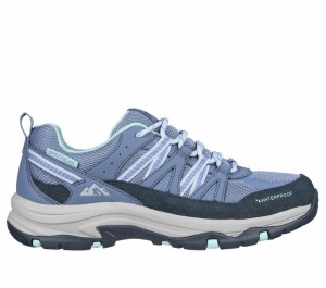 Tenis de Senderismo Skechers Relaxed Fit: Trego - Lookout Point Mujer Negros | 068572FEL