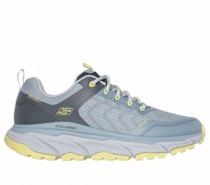 Tenis de Senderismo Skechers Relaxed Fit: D'Lux Journey - Marigold Mujer Azules Amarillos | 136970FNH