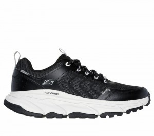 Tenis de Senderismo Skechers Relaxed Fit: D'Lux Journey - Marigold Mujer Negros Grises | 019238EPU