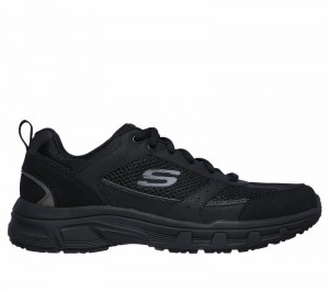 Tenis de Senderismo Skechers Relaxed Fit: Oak Canyon - Verketta Hombre Negros | 320748XBR