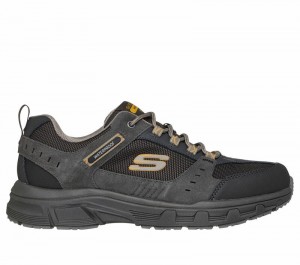Tenis de Senderismo Skechers Relaxed Fit: Oak Canyon - Rydell Hombre Grises Marrom | 630472NDC