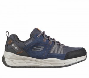 Tenis de Senderismo Skechers Relaxed Fit: Equalizer 4.0 Trail - Kandala Hombre Azul Marino | 065879BWC