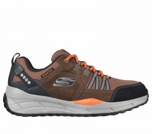 Tenis de Senderismo Skechers Relaxed Fit: Equalizer 4.0 Trail - Kandala Hombre Marrom Negros | 796534ZLK