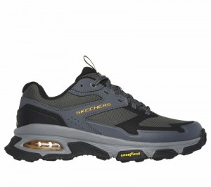 Tenis de Senderismo Skechers Skech-Air Envoy - Sleek Envoy Hombre Verdes Negros | 524861OPC