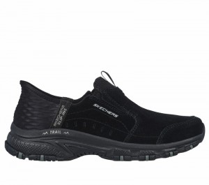 Tenis de Senderismo Skechers Slip-ins: Hillcrest - Sunapee Mujer Negros | 691038FAB