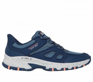 Tenis de Senderismo Skechers Slip-ins: Hillcrest - Kamalino Mujer Azul Marino Coral | 095234IHW