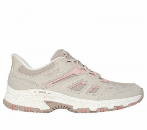 Tenis de Senderismo Skechers Slip-ins: Hillcrest - Kamalino Mujer Beige Rosas | 930682AVT