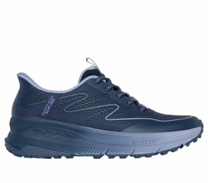 Tenis de Senderismo Skechers Slip-ins: Switch Back - Mist Mujer Azul Marino | 764108GOT