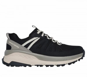 Tenis de Senderismo Skechers Switch Back - Venture Seeker Hombre Negros Grises Marrom | 392087QKX