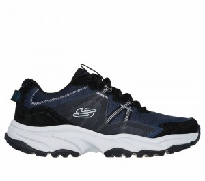 Tenis de Senderismo Skechers Vigor AT - Richwood Hombre Azul Marino Grises | 095423HDI