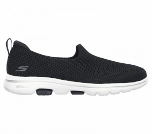 Tenis para Caminar Skechers GO WALK 5 - Spontaneous Mujer Negros Blancos | 659718IAE