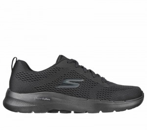 Tenis para Caminar Skechers GO WALK 6 - Avalo Hombre Negros | 540639POE