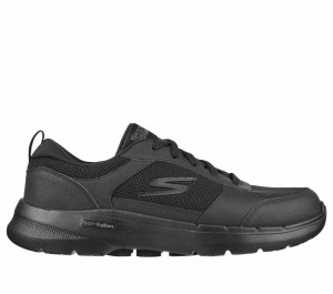 Tenis para Caminar Skechers GO WALK 6 - Compete Hombre Negros | 428671CKV