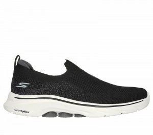 Tenis para Caminar Skechers GO WALK 7 Hombre Negros Grises | 547016VBC