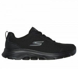 Tenis para Caminar Skechers GO WALK 7 - Clear Path Mujer Negros | 015439RKV