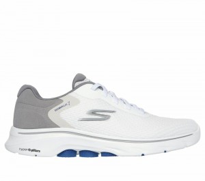 Tenis para Caminar Skechers GO WALK 7 - The Construct Hombre Blancos Grises | 143058ZMF