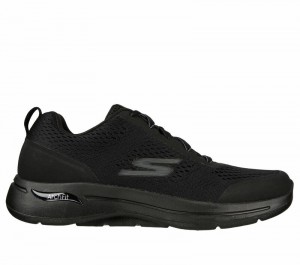 Tenis para Caminar Skechers GO WALK Arch Fit - Idyllic Hombre Negros | 187394EGC