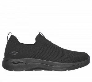 Tenis para Caminar Skechers GO WALK Arch Fit - Iconic Hombre Negros | 048571ZBR