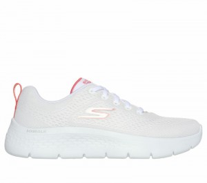 Tenis para Caminar Skechers GO WALK Flex - Kali Mujer Blancos Coral | 132058ZKM