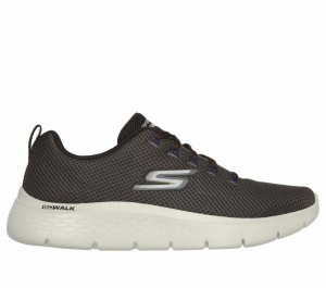 Tenis para Caminar Skechers GO WALK Flex - Vespid Hombre Marrom | 470126BYS