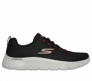 Tenis para Caminar Skechers GO WALK Flex - Vespid Hombre Negros Rojos | 431920JYC