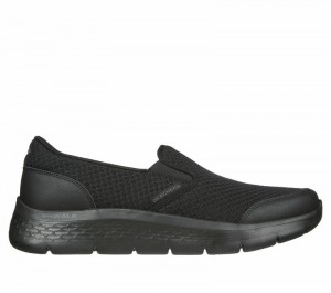 Tenis para Caminar Skechers GO WALK Flex - Request Hombre Negros | 381594IPZ