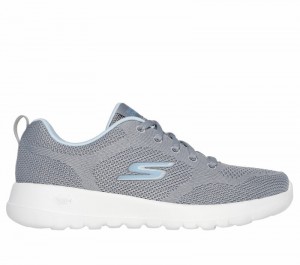 Tenis para Caminar Skechers GO WALK Joy - Violet Mujer Grises Azules | 647203FMZ